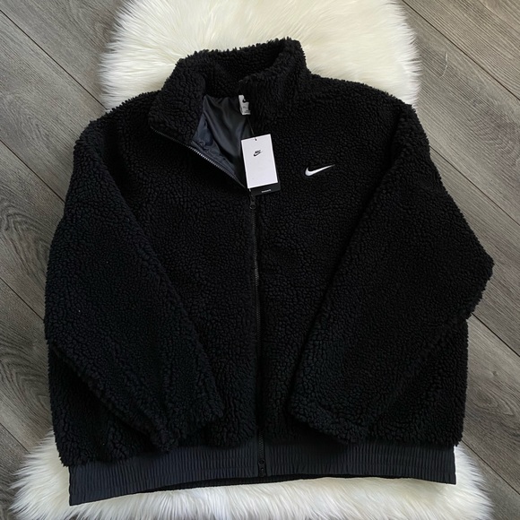 Nike Jackets & Blazers - Nike Swoosh Plush Jacket